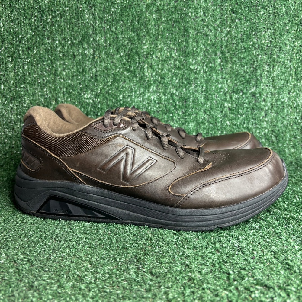 New Balance 928v3 Rollbar Leather Walking‎ Comfort Brown Sneakers Mens Size 10 D